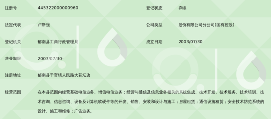 中國(guó)電信股份郁南千官營(yíng)銷(xiāo)服務(wù)中心 計(jì)算機(jī)軟硬件技術(shù)開(kāi)發(fā)與銷(xiāo)售的創(chuàng)新實(shí)踐